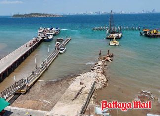 Aging Koh Larn Pier set for major rebuild as Pattaya prepares for tourist surge