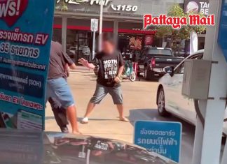 EV charger clash in Thailand as drivers fight over charging queue at Jomtien station