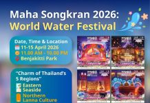 Маха Сонгкран 2026 превратит Бангкок в крупнейший водный фестиваль мира