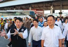 Anutin inspects Krung Thep Aphiwat Station ahead of Songkran travel rush