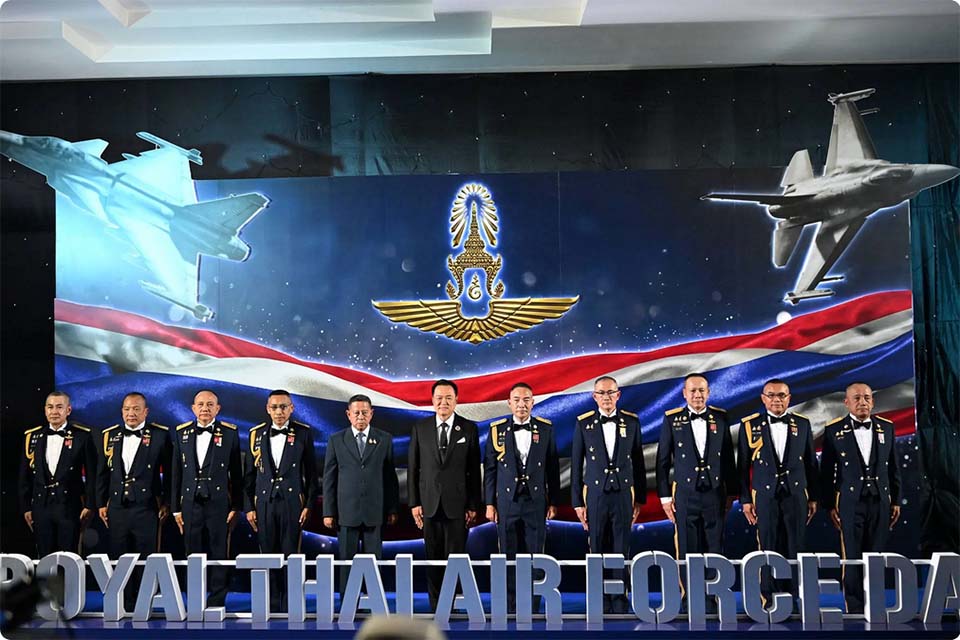 Anutin praises air force on service, modernization at Royal Thai Air Force Day