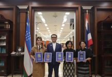 Uzbekistan donates 74-volume encyclopedia to Thailand in cultural exchange push