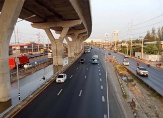 DOH opens Rama II Road main lanes for Songkran travel, pauses construction works