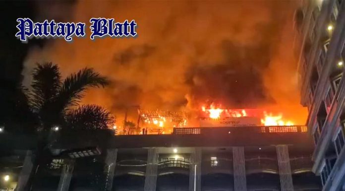 Nächtlicher Dachbrand löst Massenpanik in voll besetztem Pattaya-Hotel aus