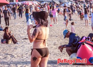 Pattaya heatwave ignites beach frenzy as tourists strip down, spend up and city reawakens