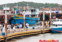 Sunburn skies scorch Koh Larn and Pattaya ahead of May 28-29 storm blast