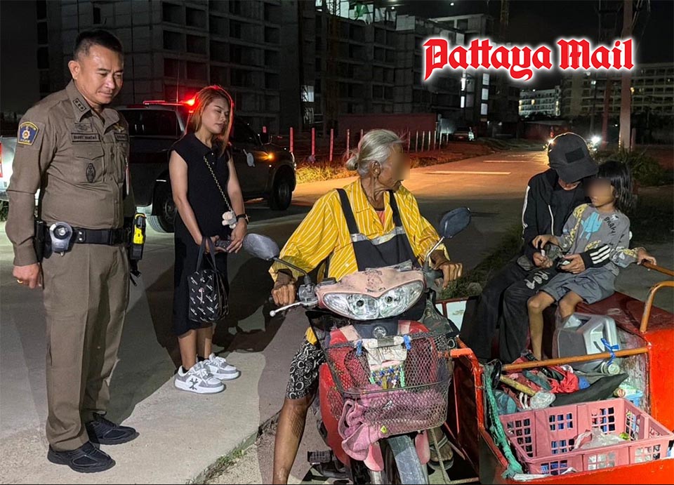 Pattaya Police praised after officer reunites lost 3-year-old girl with family