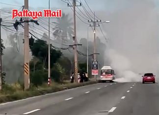 Suspected gas leak sends nearly 20 passengers fleeing as Pattaya travel warnings grow