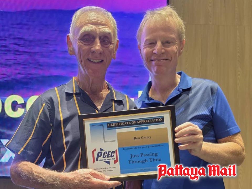 Ron Cartey urges Pattaya expats to rethink habits and embrace aging
