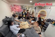 Pattaya nail salon turns into late-night gambling den before police raid
