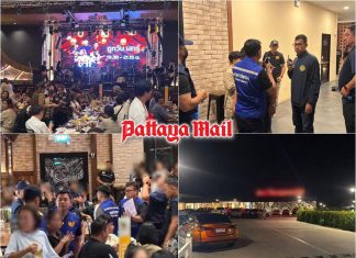 Pattaya night venue raided after loud unlicensed concert leaves residents sleepless