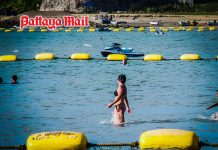 Pattaya swelters at 36°C as storm clouds gather over bay ahead of rainy week