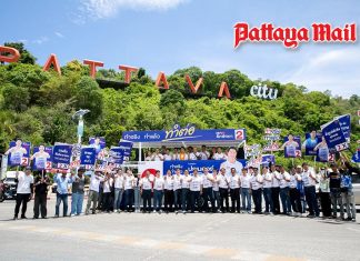 Poramet vows to keep Pattaya moving forward as election battle begins