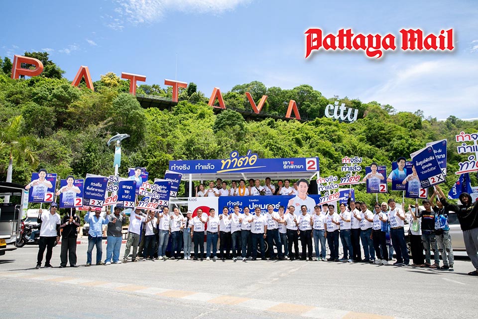 Poramet vows to keep Pattaya moving forward as election battle begins