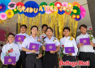 HHN Foundation and Pattaya Learning Center award diplomas to migrant students