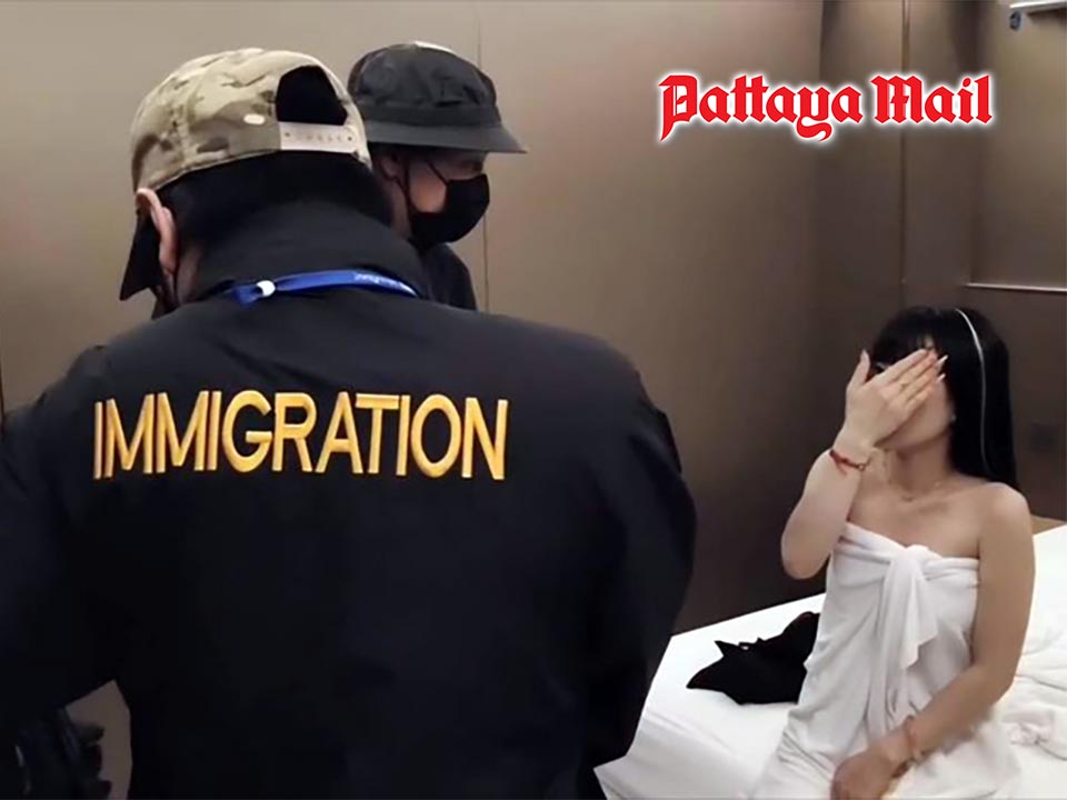 Immigration police raid Chinese-run spa in Rayong over alleged prostitution services
