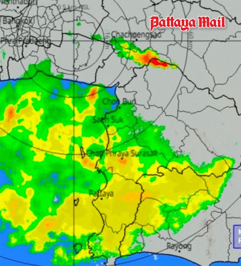 Storm risks return to Pattaya as thunderstorms, strong winds sweep ...