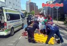 Foreign man fighting for life after jump from moving pickup ends in horror in Pattaya