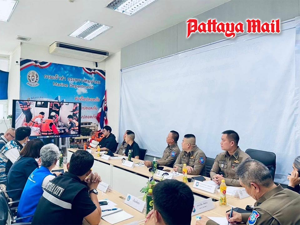 Pattaya orders zero-compromise safety push on tourist boats after high-level talks