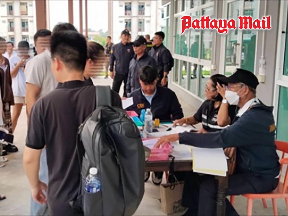Sri Racha condo sweep uncovers over 700 Chinese nationals