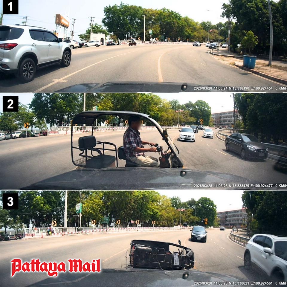 Pattaya residents divided over elderly drivers using golf carts on public roads