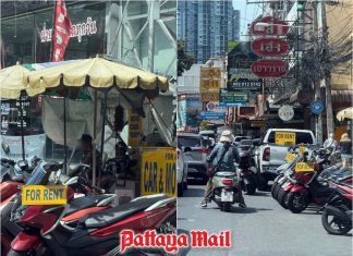 Questions raised again over rental vehicles occupying public roads in Pattaya