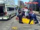 Иностранец борется за жизнь после прыжка из движущегося пикапа в Паттайе