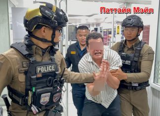 Иностранный турист устроил дебош в Паттайе из-за отказа платить — задержан после попытки побега