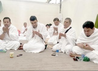 Thai Hajj pilgrims arrive in Mina ahead of sacred Arafat ritual