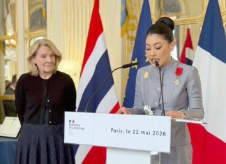 France awards Princess Sirivannavari Grand Officier of the Legion of Honour