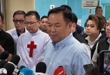 Anutin visits train–bus crash victims, promises swift aid and investigation