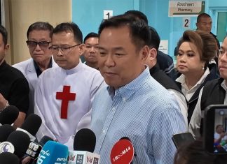 Anutin visits train–bus crash victims, promises swift aid and investigation