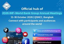 Stay connected for IMF–World Bank Meetings 2026 in Bangkok this October