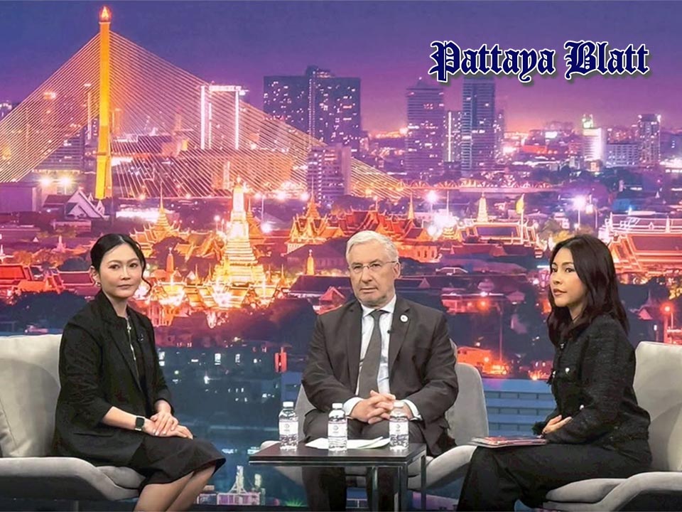 Französischer Botschafter hebt 170 Jahre Freundschaft zwischen Thailand und Frankreich in NBT-Sendung hervor