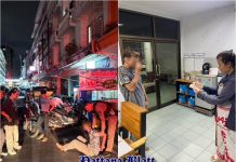 Amerikanischer Tourist erklärt sich bereit, nach Ausraster in Hotel-Lobby in Pattaya Schadenersatz zu zahlen