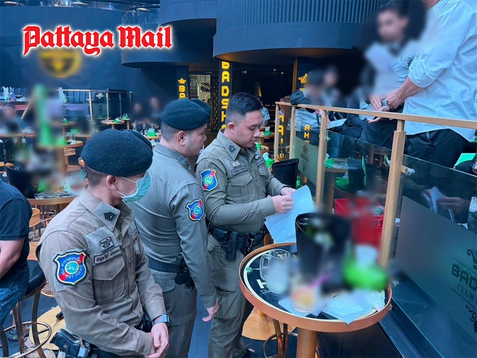 Lights out in Walking Street Police and DSI raid unlicensed club at 3 AM