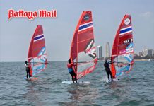 Six nations set for windsurfing showdown at Jomtien Beach