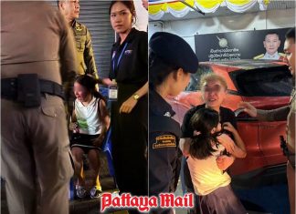 Fear turns to relief as lost tourist child reunites with family in Pattaya