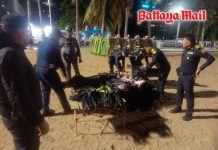 Public beach not for private profit, warn Pattaya authorities