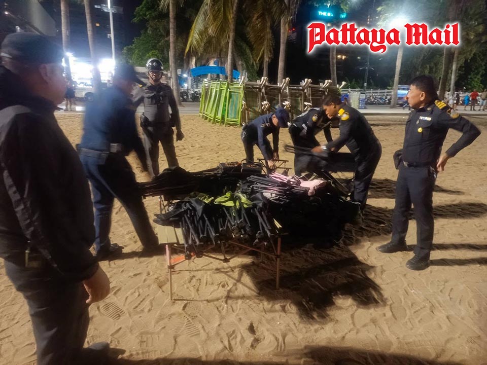 Public beach not for private profit, warn Pattaya authorities