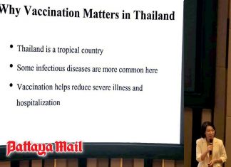 Adults and retirees living in Thailand urged to update vaccinations