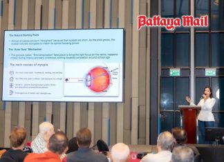 Eye specialist tells Pattaya Expats Club good eye health preserves independence