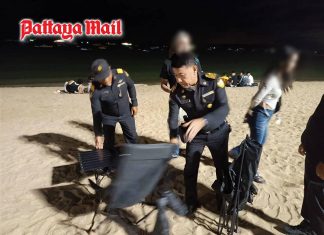 Bring your own mat allowed as Pattaya targets illegal beach rentals