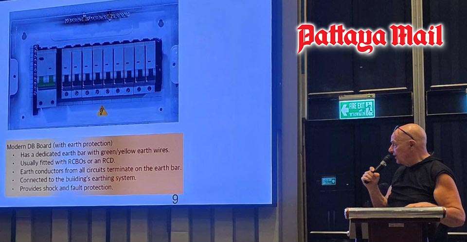 Consultant warns of hidden electrocution risks in older Pattaya condominiums