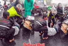 Wife reveals ICU battle as lightning-struck rider on Bangkok overpass slowly recovers