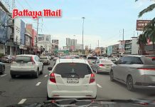 Holiday and payday effect sends thousands pouring into Pattaya