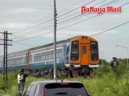Warning horns echo across East Pattaya before foreign man’s fatal railway tragedy