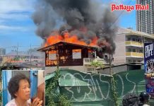 Elderly woman escapes South Pattaya house fire