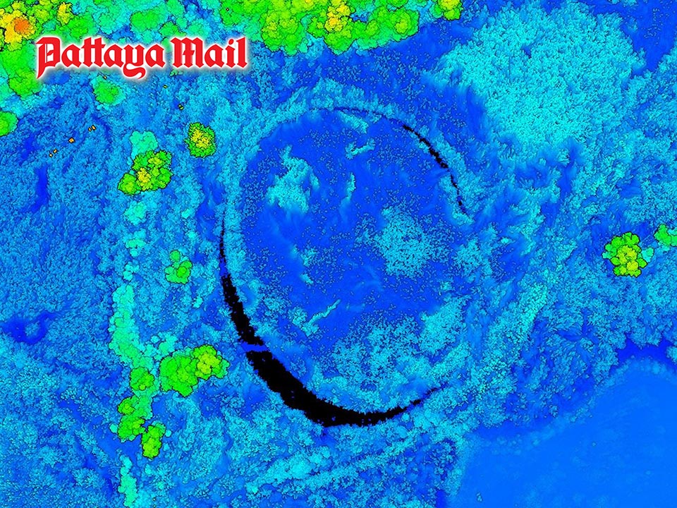 Nature’s perfect circle LiDAR technology unlocks Thailand’s ‘Eye’ mystery