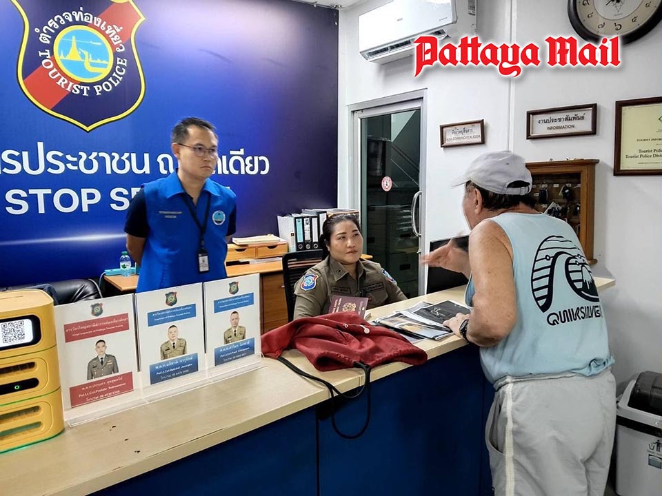 Pattaya Tourist Police assist foreign visitors in property loss and harassment cases